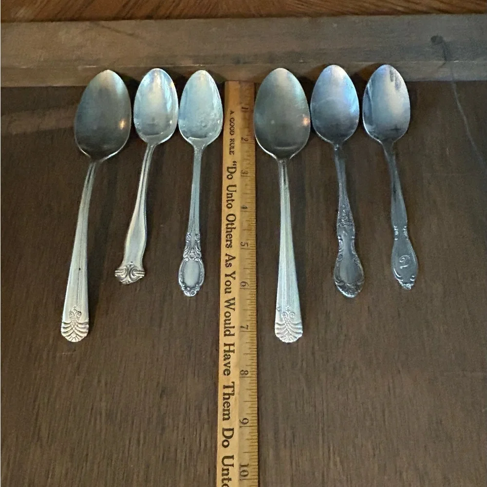 Vintage Silver-Plate Spoons